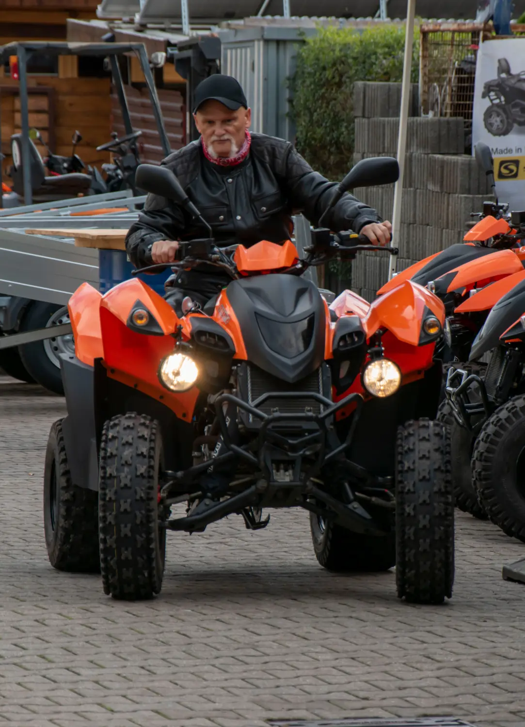 Quadfactory Beitler, Quadfahren